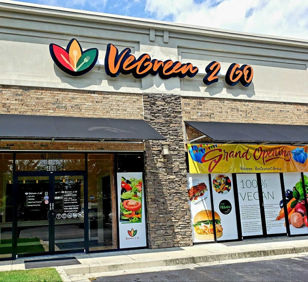 Atlanta Duluth Vegan Restaurant Vegreen 2 Go